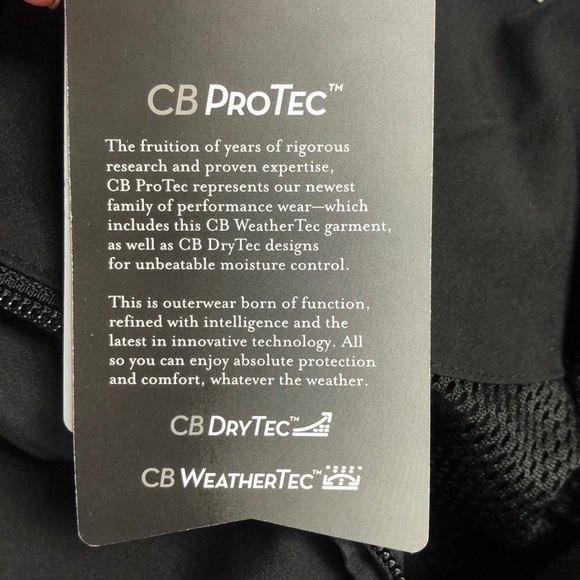 NWT Cutter & Buck Black CB WeatherTec Jacket XXXL - Picture 6 of 8